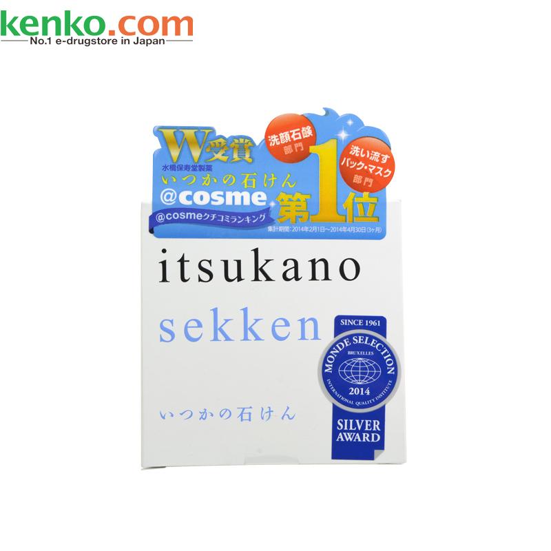 日本直邮水桥保寿堂itsukano sekken酵素洁面皂100g毛孔角质护理