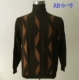 Giá trị đồng tiền Áo len len cashmere nam Máy tính áo len nửa cổ AB cà phê xanh
