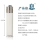 Clip lạch bơm hơi sáng tạo cp22 nhỏ tròn lót mài bánh xe nhẹ hơn quảng cáo tùy chỉnh dupont chính hãng Bật lửa