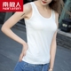 Đặc biệt hàng ngày mùa thu áo không tay cotton mùa thu Áo sơ mi mỏng, mỏng bên trong sling với màu rắn bên ngoài mặc vest nữ áo khoác nỉ nữ Áo ba lỗ