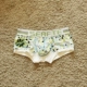 Đồ lót nam Quần boxer nam Cotton In Thanh niên Eo thấp Sexy Thể thao Boxer 1 cái