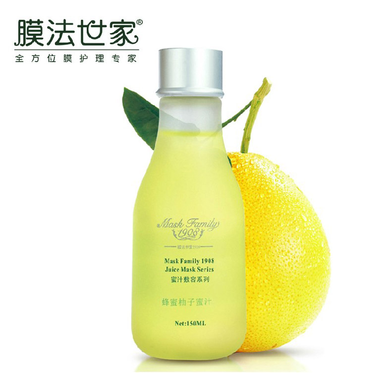膜法世家1908蜂蜜柚子蜜汁爽肤水柔肤水150ml 白皙补水保湿化妆水