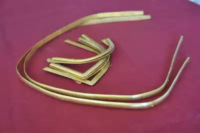 Brass saddle strip New Shepherd traditional harness