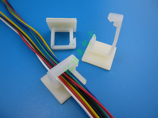 Wiring fixed seat wiring fixed clamp wiring wire clamp device glued line seat beamline seat