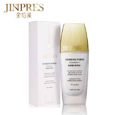 JINPRES 金珀莱活源动能深度臻白粉底液ⅠⅡ 专柜正品30ml