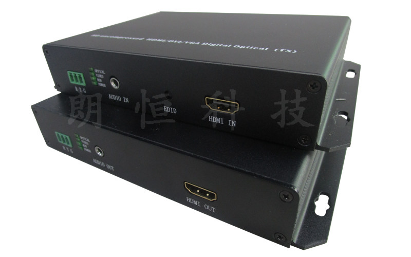 FVO-3HAS (HDMI-audio -RS232 no compression fiber transmission 10KM)