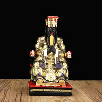 Hades yan wang ye Idol shi dian Hades Yama cheng huang Lord Buddha City Lord seven Lord ba ye black-and-white impermanence