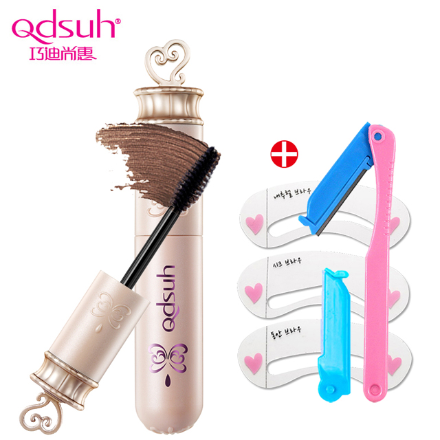 Qdsuh/巧迪尚惠蝶恋烟熏染眉膏防水防汗自然画眉眉粉眉毛膏眉笔