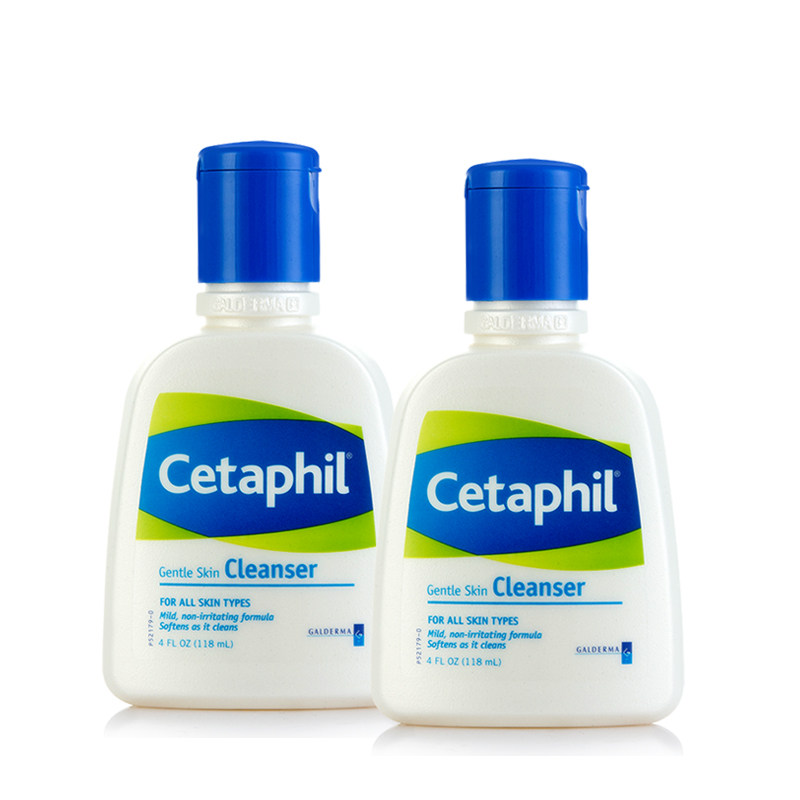 Cetaphil/丝塔芙洁面乳118ml*2 温和近零刺激 敏感肌适用