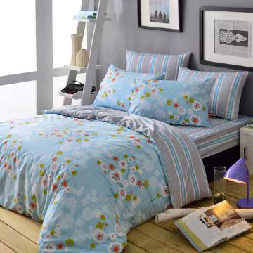 英国Abelia  双人四件式纯棉被套床包组台湾官网直邮进口