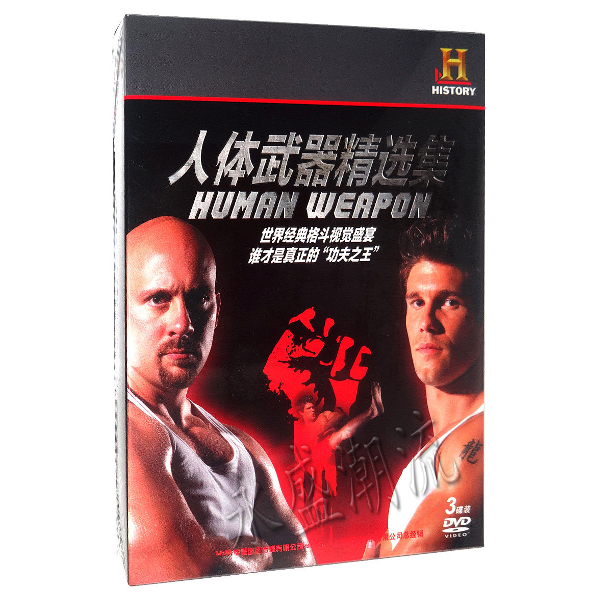 纪录片杰森钱博斯 比尔达菲 人体武器精选集3DVD功夫泰拳跆拳道