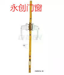 Plastic steel pressure handle lock Door actuator Sliding door sliding door transmission plate hand lock Plastic steel door lock door and window accessories