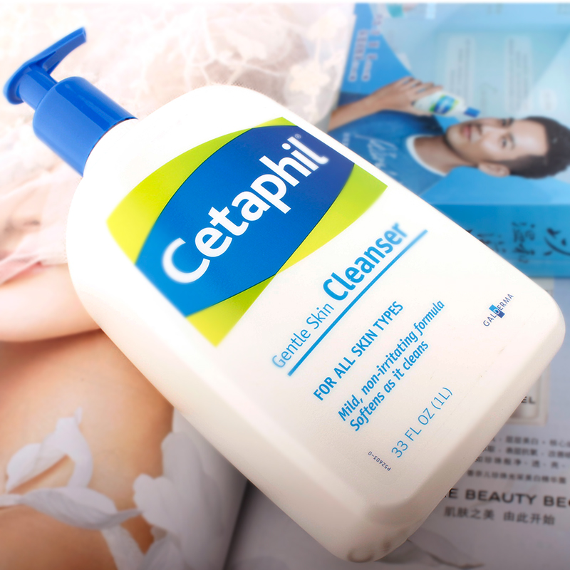 Cetaphil/丝塔芙cetaphil丝塔芙洁面乳1L 洗面奶保湿补水温和清洁