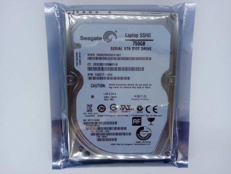 2 5 inch Seagate SSHD 750g solid state hybrid notebook hard disk 64M 8G ST750LM000