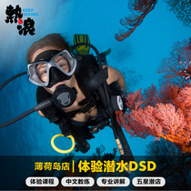 薄荷岛店 体验潜水DSD免费拍照 菲律宾天天向上推荐潜店热浪潜水