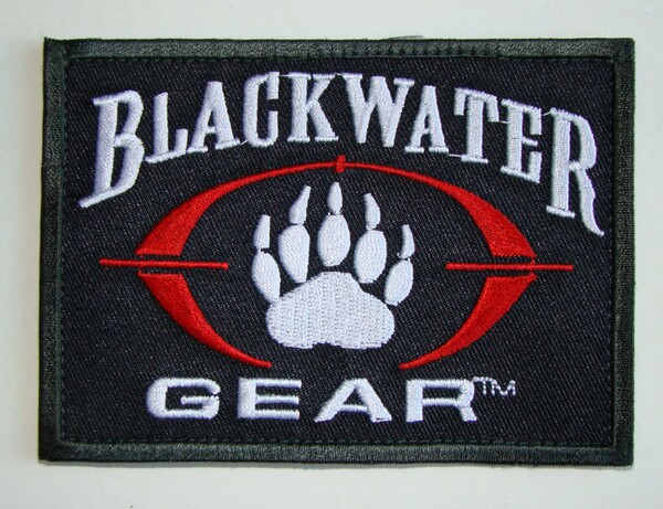 Embroidery Badge Black Water Bear Palm badge arm Chapter Black Magic sticker Chapter Chest Badge-Taobao