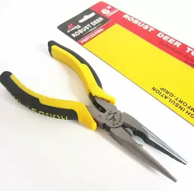 Feilu Tools RDEER Chrome vanadium steel tip pliers 6 inch 150mm 100-316