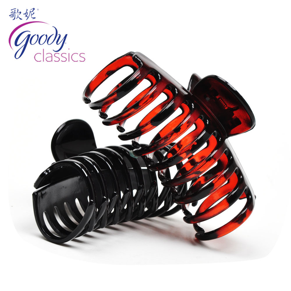 Goody/歌妮美国进口新款 发饰 欧式简约发抓 发爪 爪夹 大号 2个