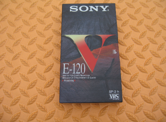New SONY Sony E-120 minute VHS tape blank videotape home video-Taobao