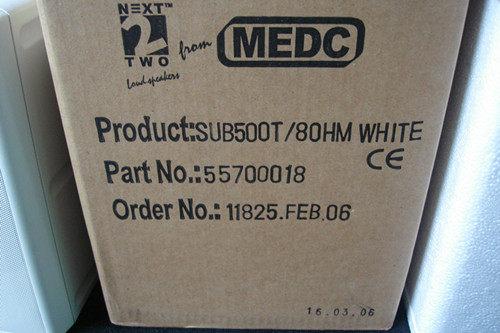 UK NEXT TWO fixed voltage 5.5 inch 2ch speaker SUB500T speaker