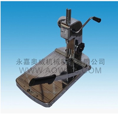 Voucher Binding Machine Manual Financial Punch Machine All Steel Belt Knife Wire Binding Machine Special Aowei