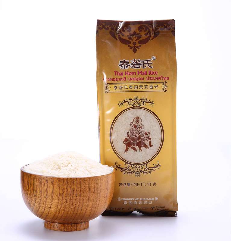 【苏宁易购】泰国原装进口泰砻氏茉莉香米1kg