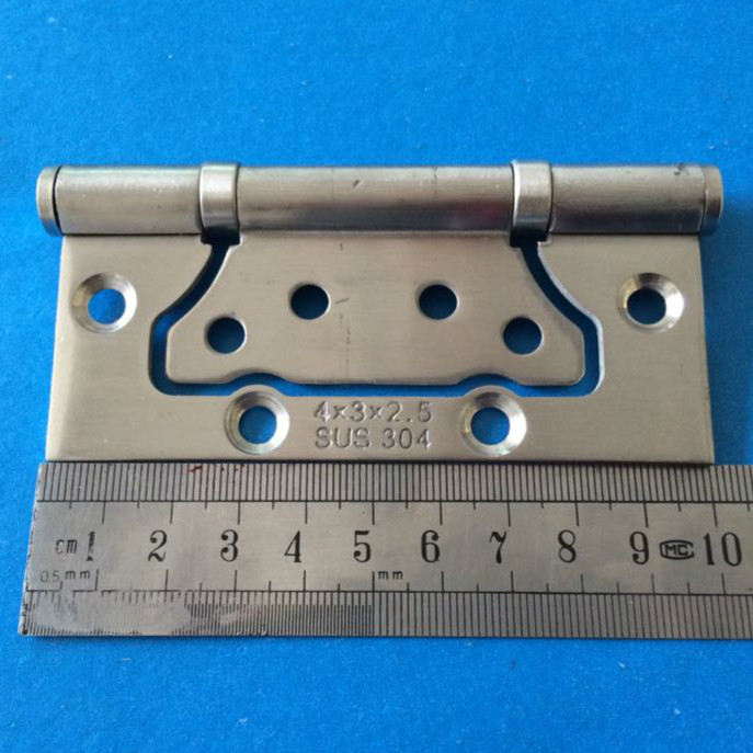 4 inch 304 stainless steel mute bearing child mother hinge furniture hardware accessories door hinge silencer hinge cabinet door hinge