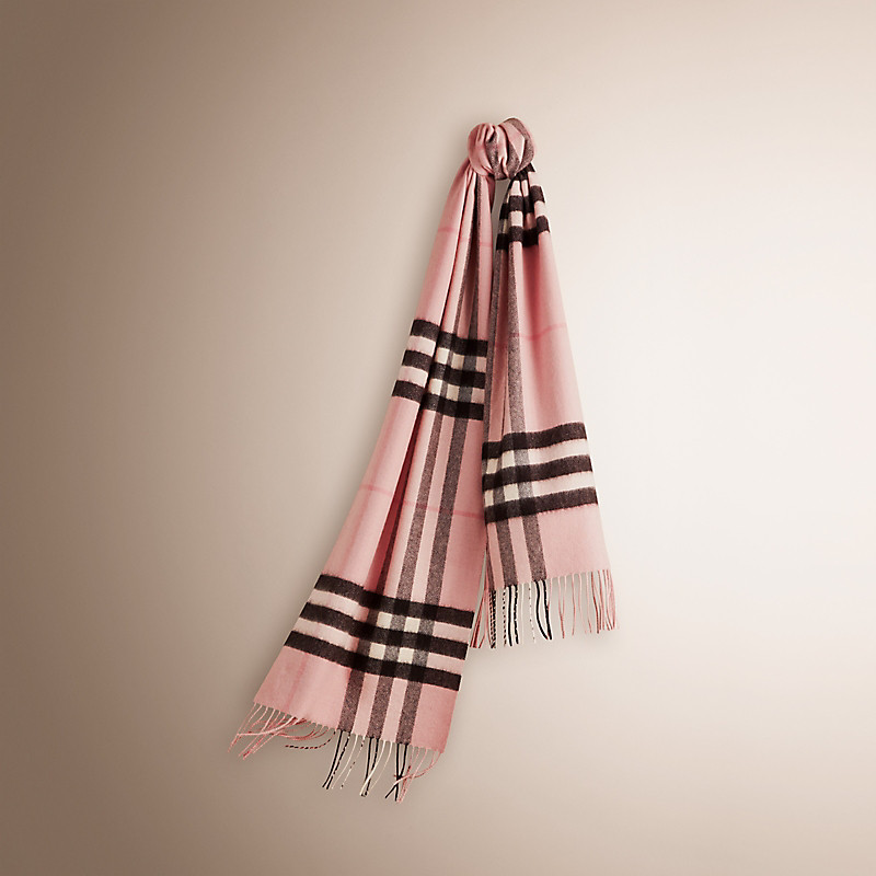 Burberry博柏利 经典格纹羊绒围巾 39941331