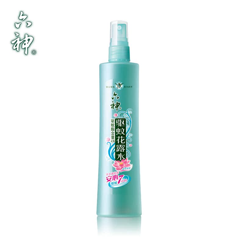 上海家化六神喷雾驱蚊花露水（冰莲香型）80ml