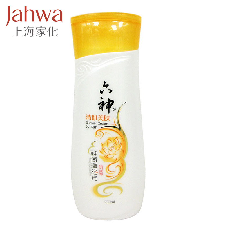 上海家化六神清肌美肤沐浴露200ml