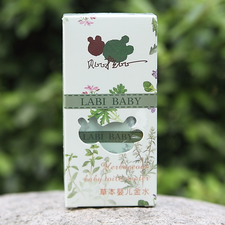 贝比拉比正品洗护用品草本金水105ML防蚊金水 LGH0119 驱蚊 止痒