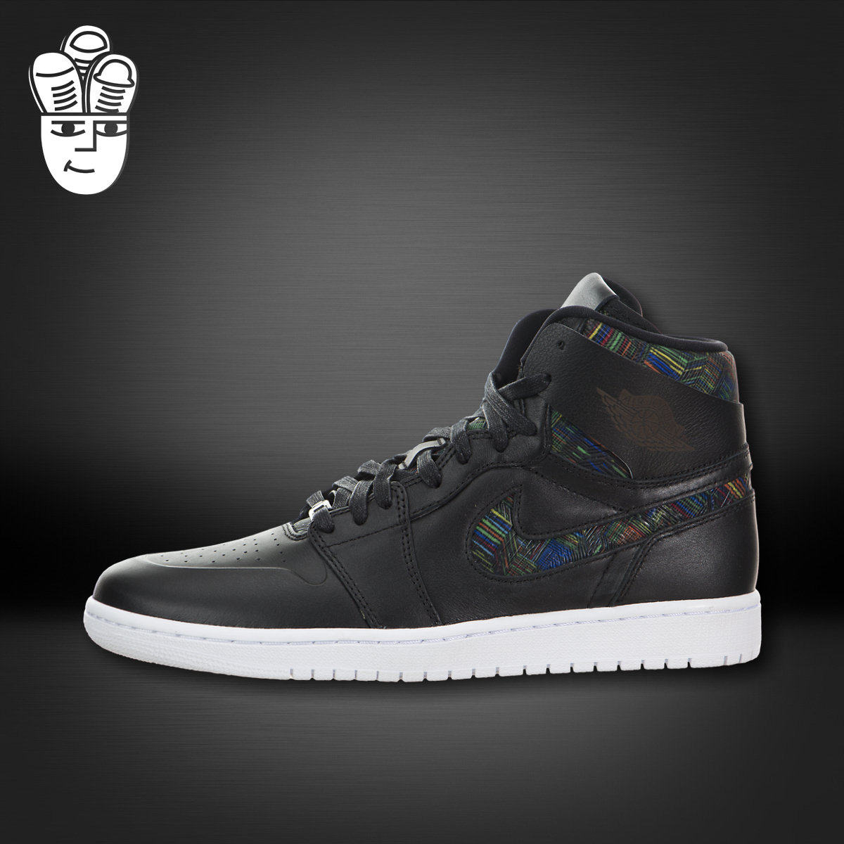 Air Jordan 1 Retro High Nouv AJ1 男子高帮板鞋 BHM黑人月限量