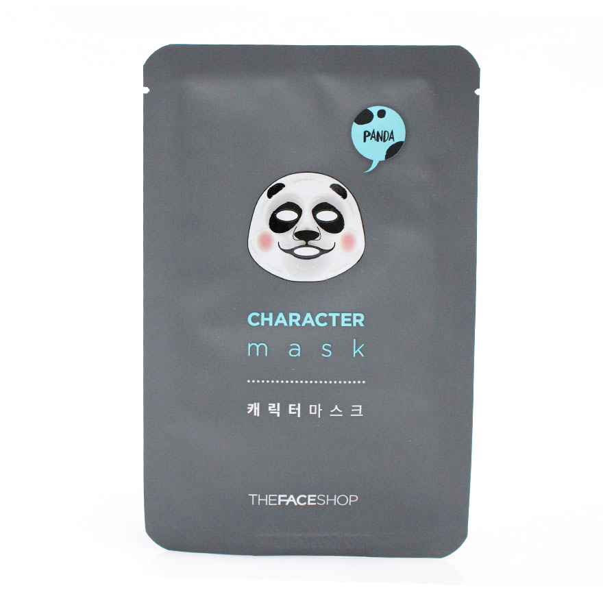 韩国正品THEFACESHOP 菲诗小铺奇幻动物脸谱面膜贴 熊猫 23g*10张