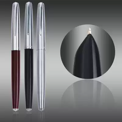 Shunfeng Heroes Golden Pen Practising Students with Hero 100 Pen All Steel Semi-Steel 14K Gold Pen Retro Heroes Gold Pen