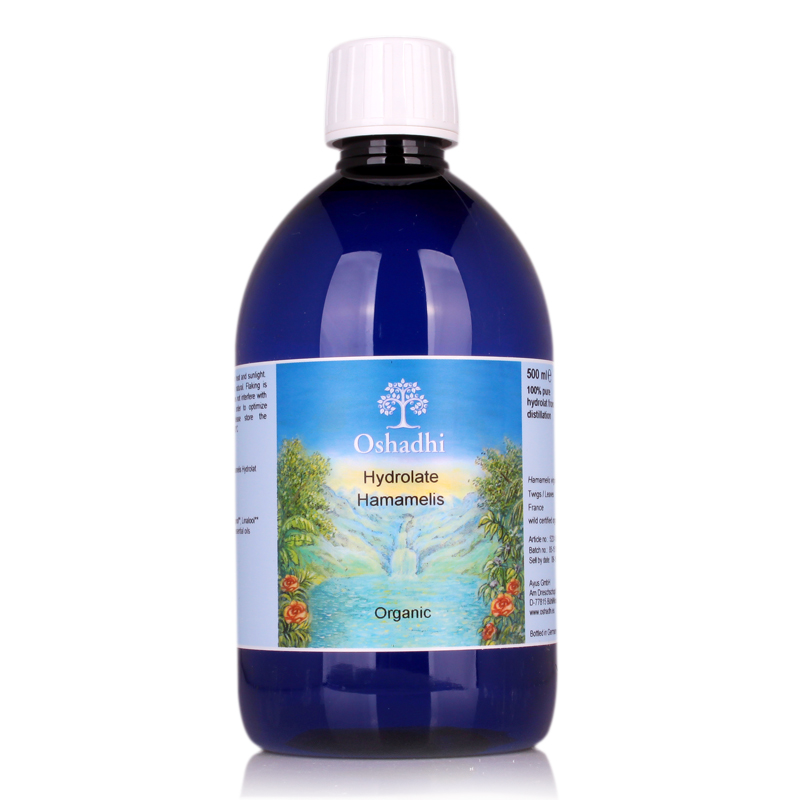 Oshadhi德国O家 金缕梅纯露花水500ml 控油收缩毛孔