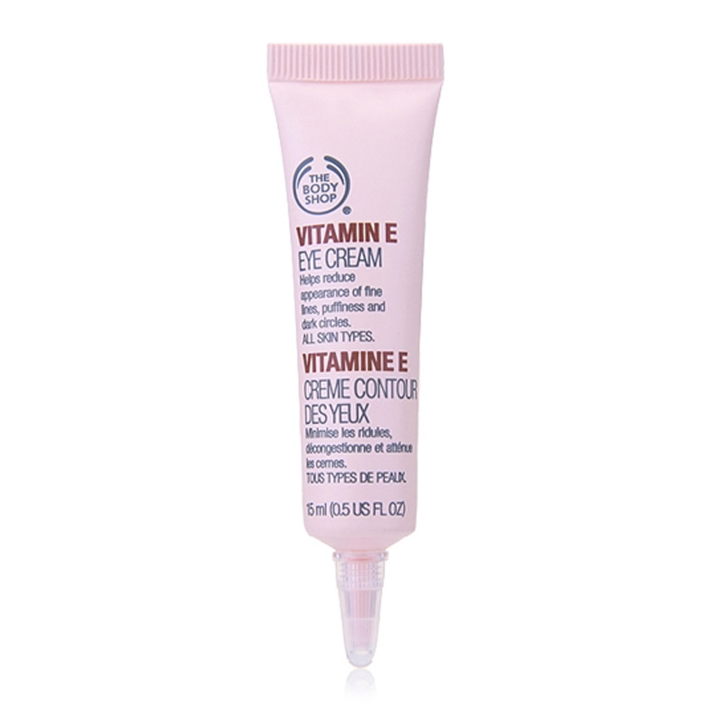 海外直邮 The Body Shop/美体小铺维他命E/VE眼霜15ml保湿去细纹