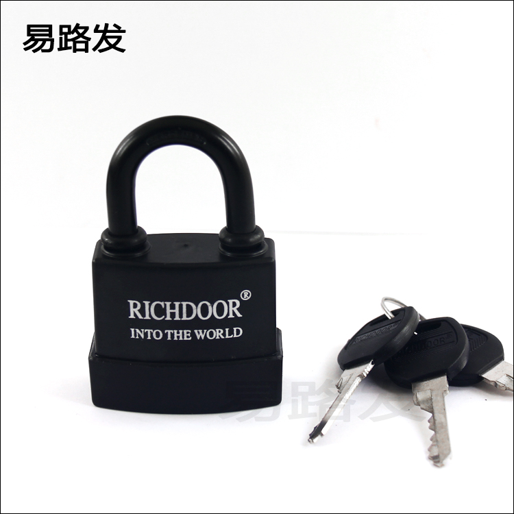 Waterproof anti-rust padlock key lock waterproof lock outdoor padlock waterproof car bit lock waterproof lock padlock padlock