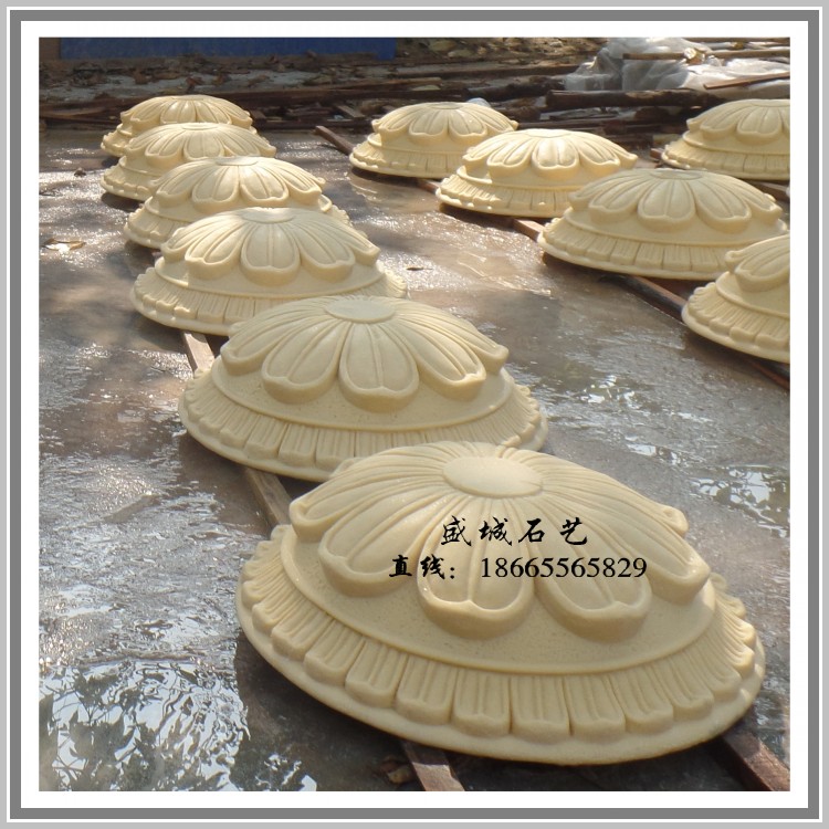 Custom sandstone sculpture European style flower pot flower pot flower pot flower pot community culture square floral pendulum piece decoration