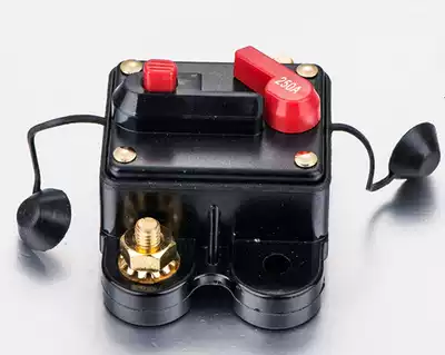 Car audio fuse holder self-recovery current circuit breaker 150A200A250A switch type 300A
