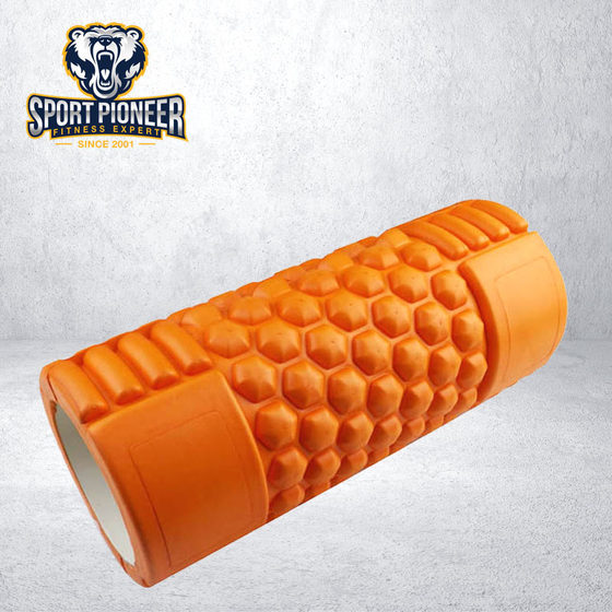 Hollow grip foam roller EVA yoga roller