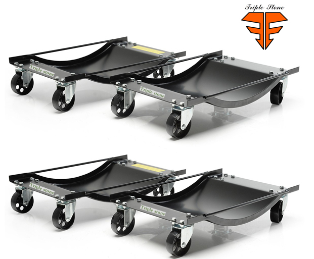 Three Stone Tool Line Direct Sales 540 kg Car Mover Mobile Clear Barrier 4S Store Tire Porter