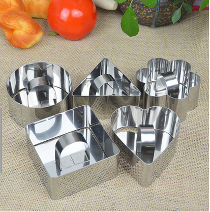 Baking Tool Mousse Ring Cake Ring Mini Stainless Steel Cut die Cake Die Cake Multisection Optional-Taobao