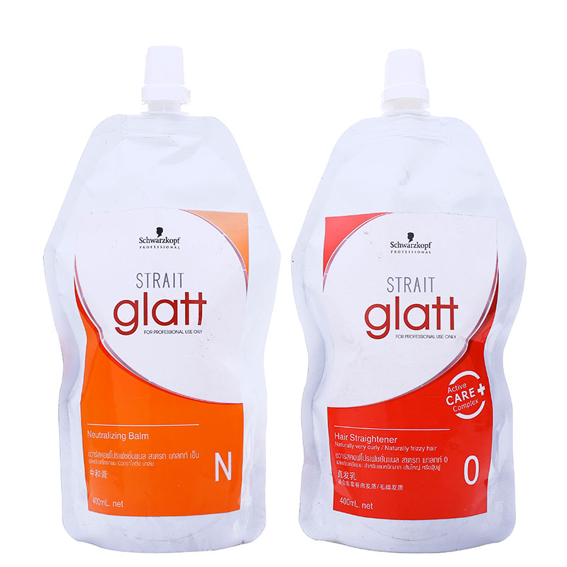 施华蔻正品黑人头直发乳0号400ml*2 热/数码/陶瓷烫烫发水拉直膏