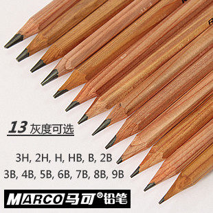 Marco 7001 sketch pencil HB 2B 3B 4B 6B 7B 7B 9B 9B 9B child student beginner