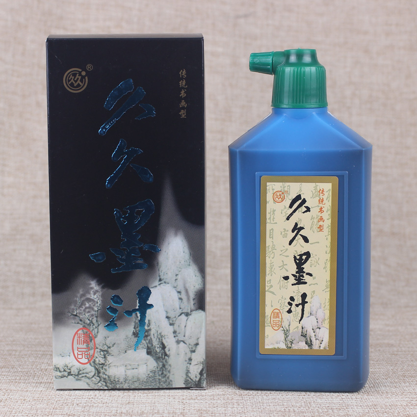  Long Time Ink 100g Wenfang Four Treasure Calligraphy Country Painting Special Refined Beijing Ink Ink liquid