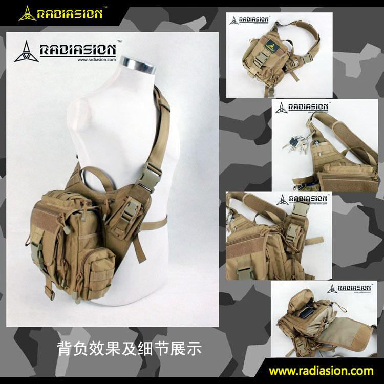 RadioASION Rayon Esen (Radiation) New Super Saddle Bag Single Shoulder Diagonal Satchel handbag UTX YKK