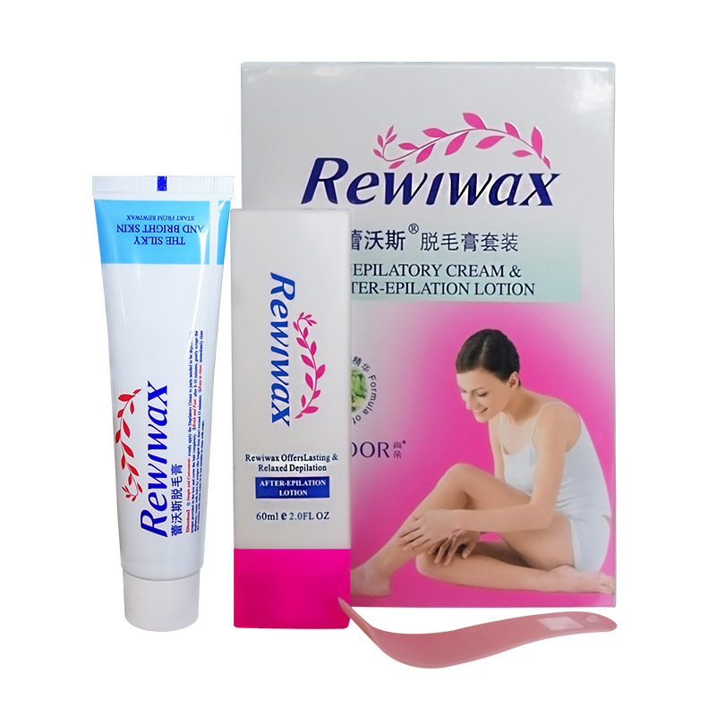 尚朵蕾沃斯玫瑰脱毛膏套装男女士全身腋下私处唇腿部脱毛膏修护液