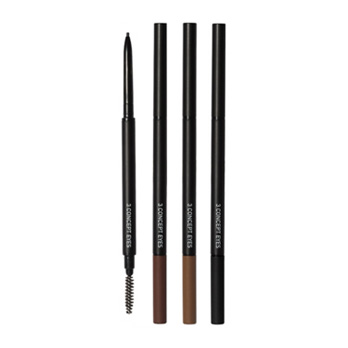 【保税仓】3CE SLIM EYEBROW PENCIL 持久清爽铅笔型 超细眉笔