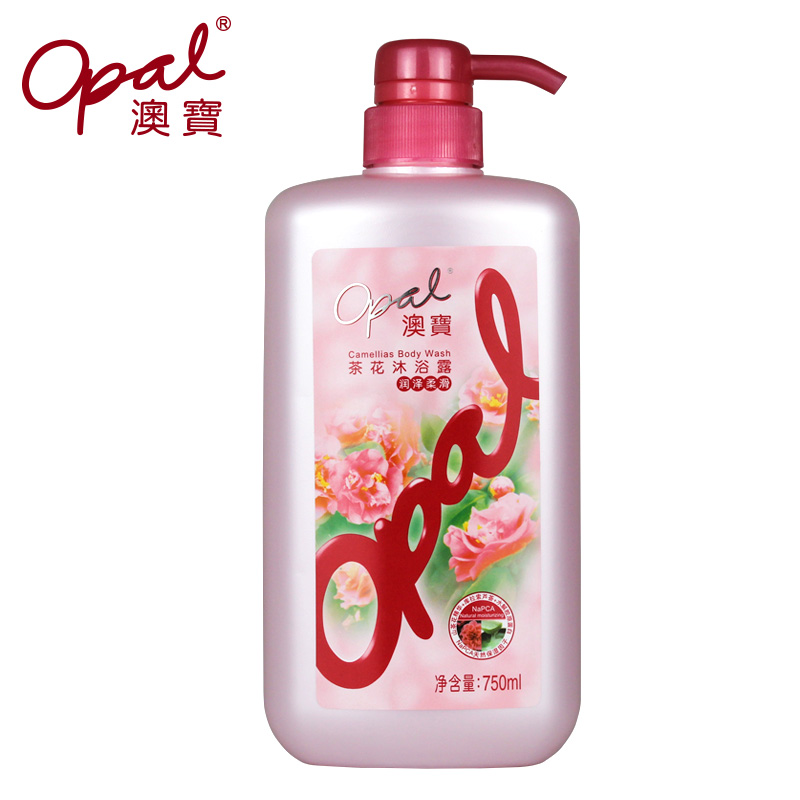【天猫超市】澳宝茶花沐浴露(润泽柔滑)750ml 滋润保湿 润泽柔滑