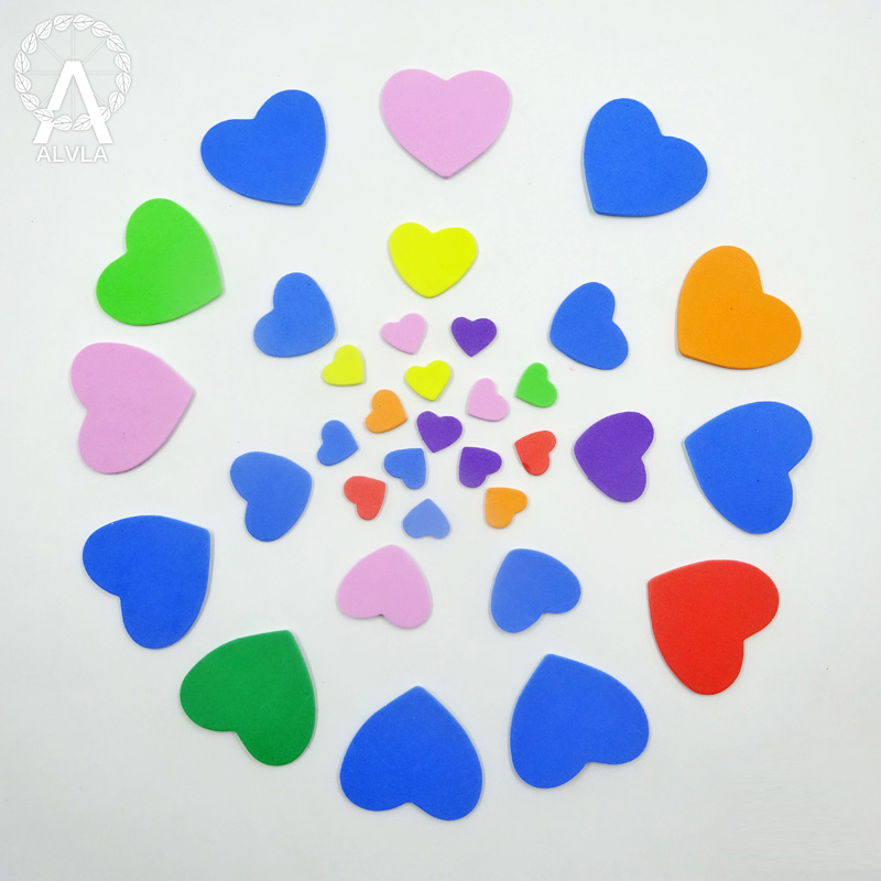 Kindergarten children's sticky stickers handmade diy material EVA creative stickers with adhesive stickers promotion